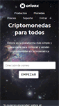 Mobile Screenshot of orionx.com